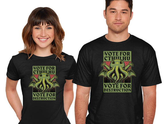 Vote Cthulhu Destruction