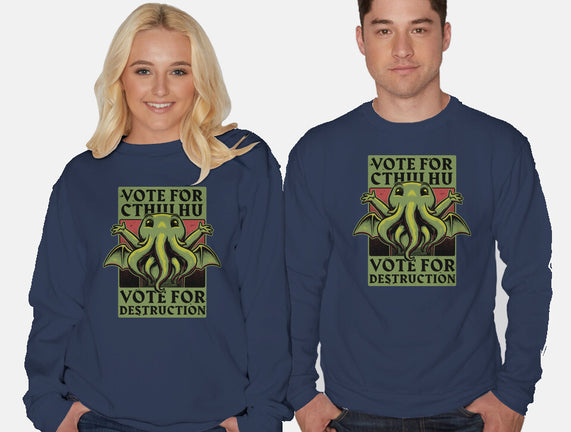 Vote Cthulhu Destruction