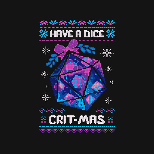 Have A Dice Crit-mas-None-Stretched-Canvas-ricolaa