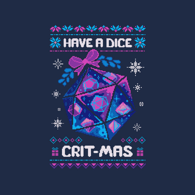 Have A Dice Crit-mas-Unisex-Crew Neck-Sweatshirt-ricolaa