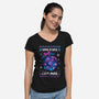 Have A Dice Crit-mas-Womens-V-Neck-Tee-ricolaa