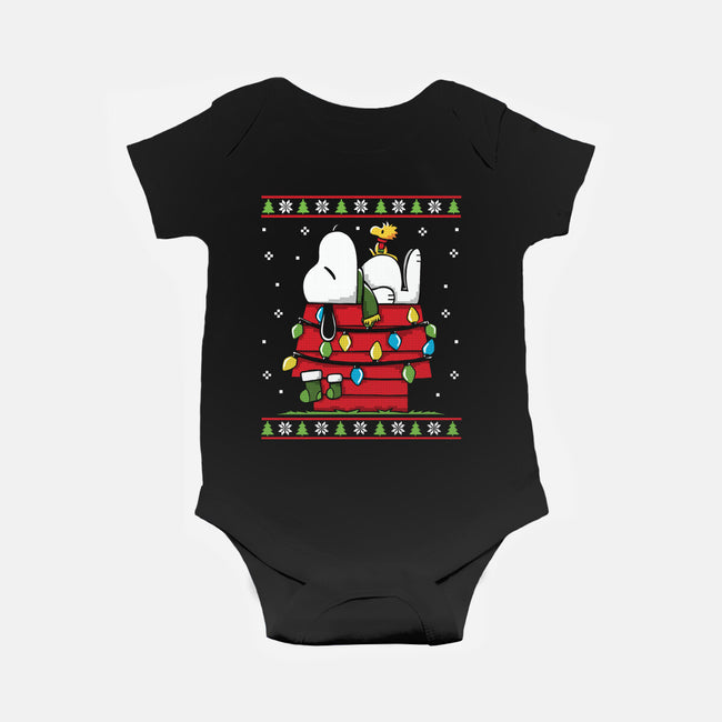 Waiting For Christmas-Baby-Basic-Onesie-Vallina84