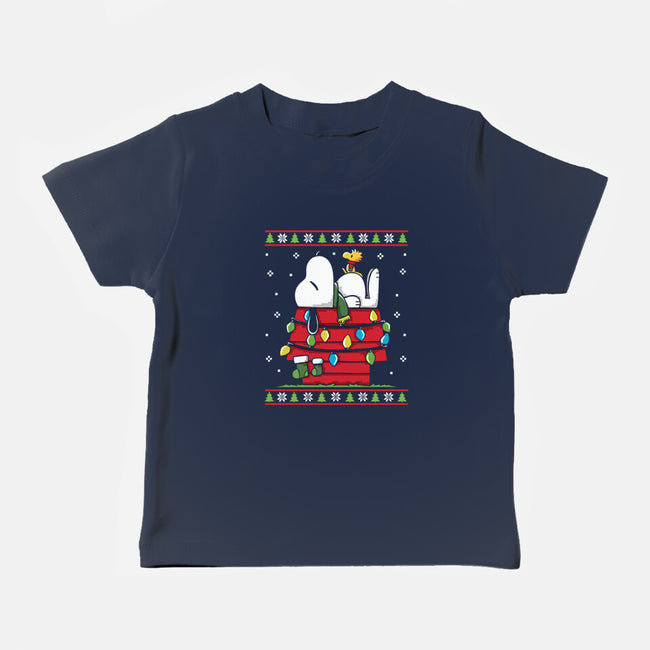 Waiting For Christmas-Baby-Basic-Tee-Vallina84