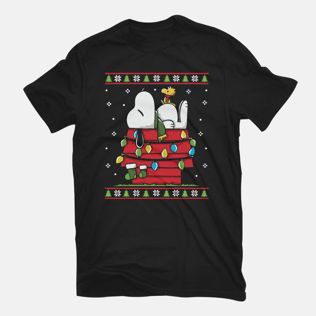 Waiting For Christmas-Womens-Fitted-Tee-Vallina84