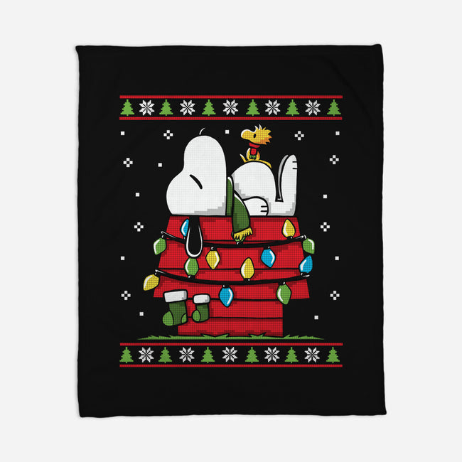 Waiting For Christmas-None-Fleece-Blanket-Vallina84