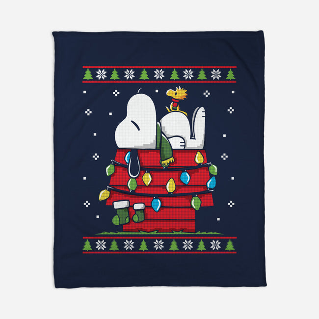 Waiting For Christmas-None-Fleece-Blanket-Vallina84