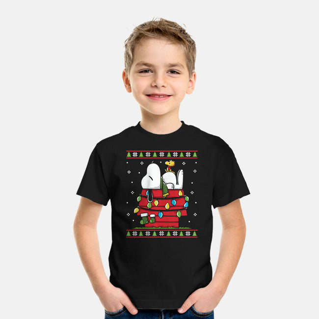 Waiting For Christmas-Youth-Basic-Tee-Vallina84