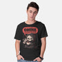 Coffee Because Life-Mens-Basic-Tee-eduely