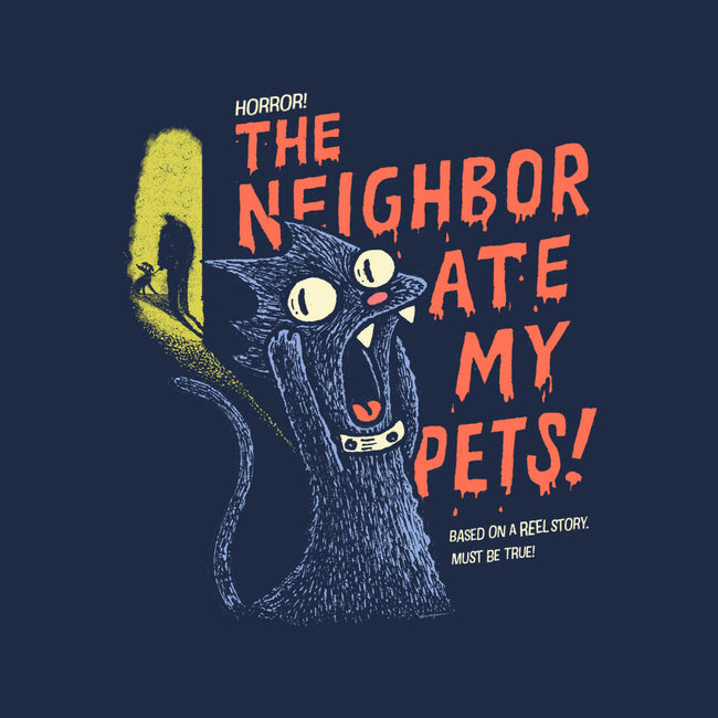 The Neighbor Ate My Pets-Unisex-Crew Neck-Sweatshirt-Wenceslao A Romero