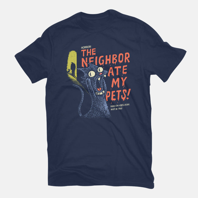 The Neighbor Ate My Pets-Youth-Basic-Tee-Wenceslao A Romero