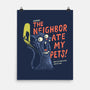 The Neighbor Ate My Pets-None-Matte-Poster-Wenceslao A Romero