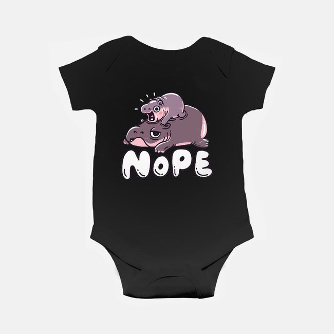 No Moo-Baby-Basic-Onesie-Wenceslao A Romero