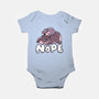 No Moo-Baby-Basic-Onesie-Wenceslao A Romero