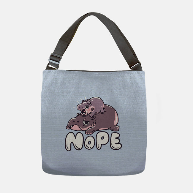 No Moo-None-Adjustable Tote-Bag-Wenceslao A Romero