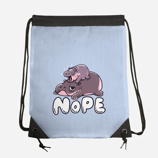 No Moo-None-Drawstring-Bag-Wenceslao A Romero