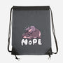 No Moo-None-Drawstring-Bag-Wenceslao A Romero