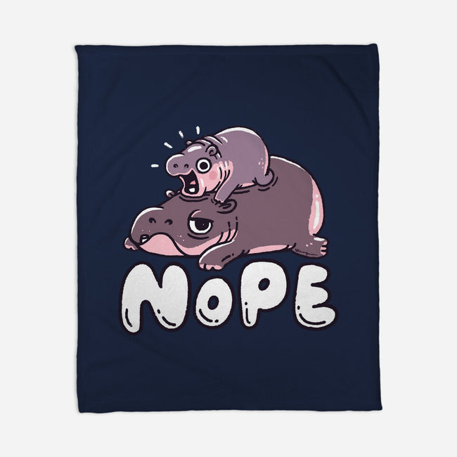 No Moo-None-Fleece-Blanket-Wenceslao A Romero