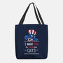 You Should Vote For Cats-None-Basic Tote-Bag-Wenceslao A Romero