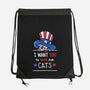 You Should Vote For Cats-None-Drawstring-Bag-Wenceslao A Romero