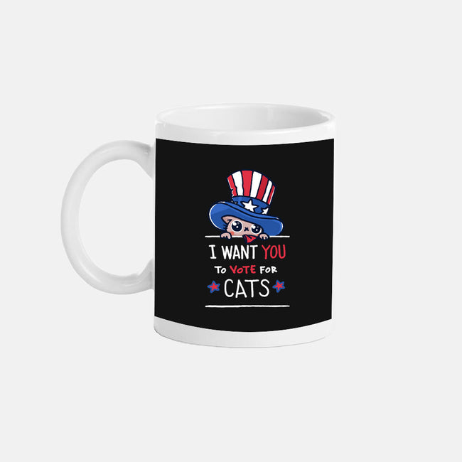 You Should Vote For Cats-None-Mug-Drinkware-Wenceslao A Romero