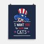 You Should Vote For Cats-None-Matte-Poster-Wenceslao A Romero