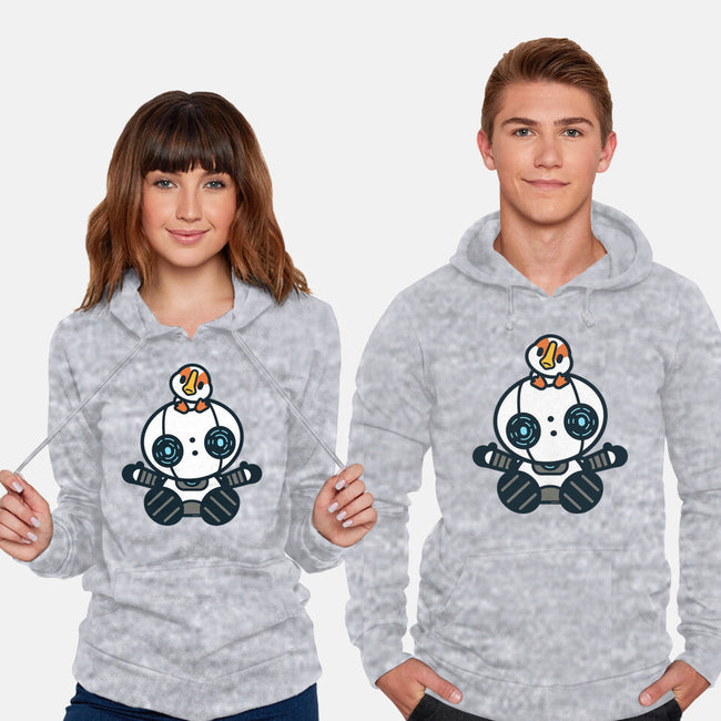 Hello Gosling-Unisex-Pullover-Sweatshirt-Wenceslao A Romero