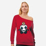 Hello Gosling-Womens-Off Shoulder-Sweatshirt-Wenceslao A Romero