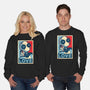 More Than Programmed-Unisex-Crew Neck-Sweatshirt-Wenceslao A Romero