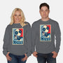More Than Programmed-Unisex-Crew Neck-Sweatshirt-Wenceslao A Romero