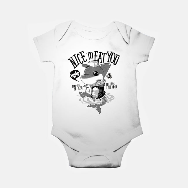 Nice To Eat You-Baby-Basic-Onesie-Estudio Horta