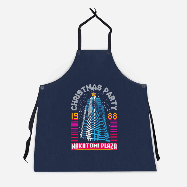 Nakatomi Party 88-Unisex-Kitchen-Apron-rocketman_art