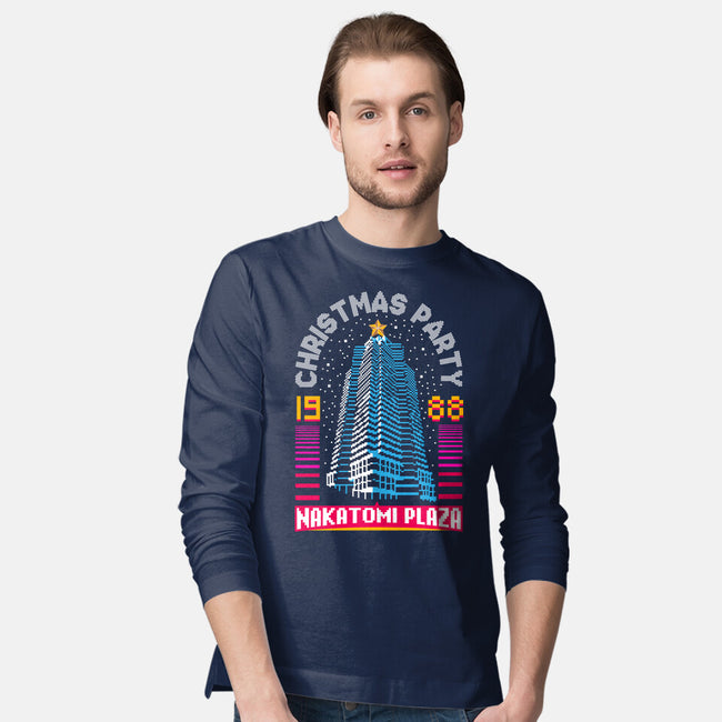 Nakatomi Party 88-Mens-Long Sleeved-Tee-rocketman_art