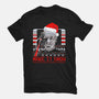 Make It Snow Christmas-Mens-Basic-Tee-rocketman_art