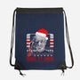 Make It Snow Christmas-None-Drawstring-Bag-rocketman_art