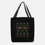 Tie Fighters Christmas-None-Basic Tote-Bag-rocketman_art