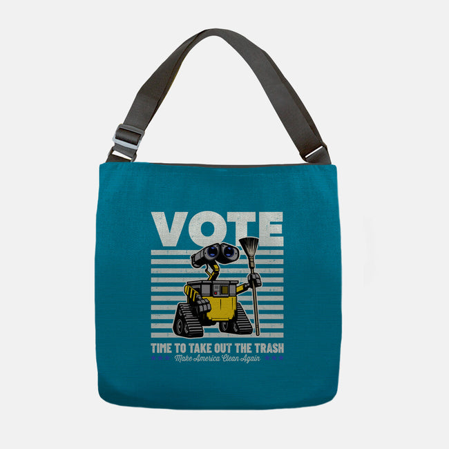 Make America Clean Again-None-Adjustable Tote-Bag-Herk Up Tees