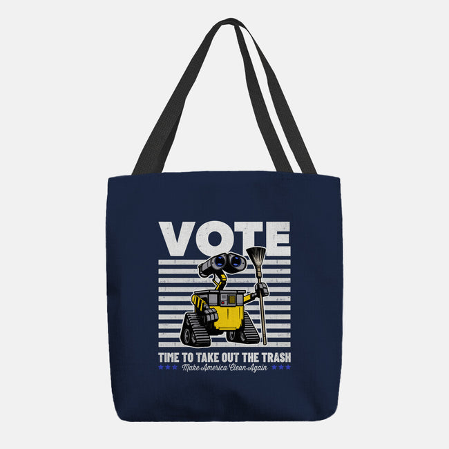 Make America Clean Again-None-Basic Tote-Bag-Herk Up Tees