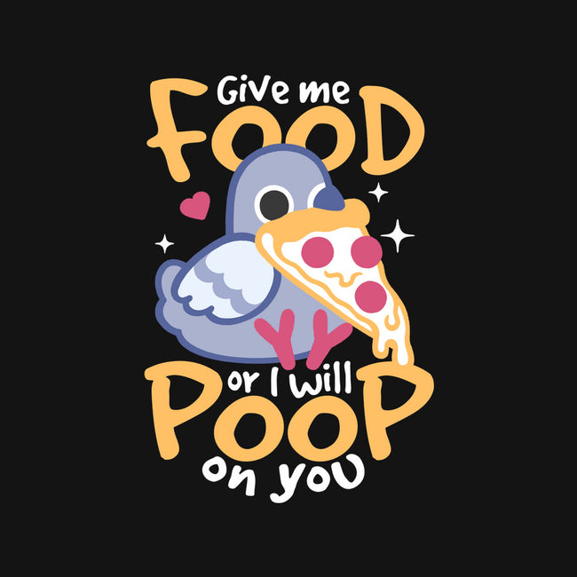 Hungry Pigeon Pizza-Womens-Off Shoulder-Tee-NemiMakeit