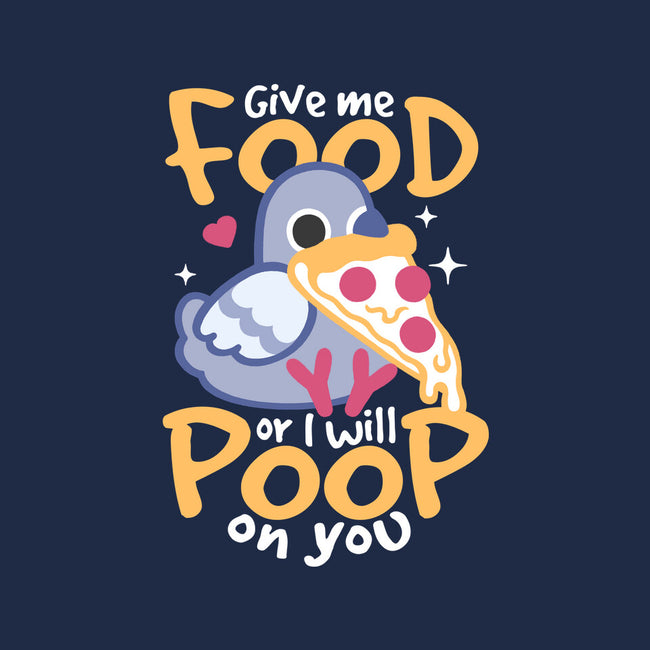 Hungry Pigeon Pizza-Womens-Basic-Tee-NemiMakeit