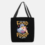 Hungry Pigeon Pizza-None-Basic Tote-Bag-NemiMakeit