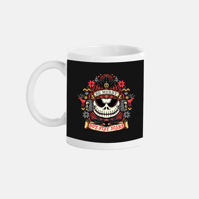 Merry And Scary-None-Mug-Drinkware-glitchygorilla