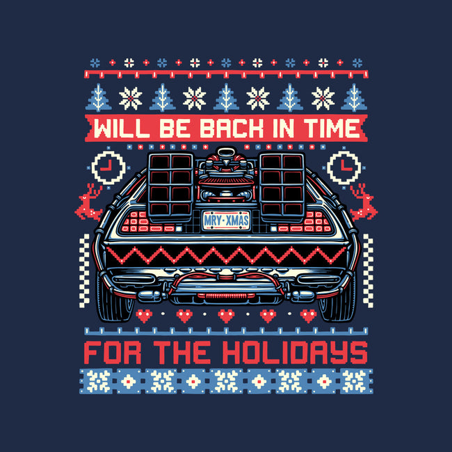 Back In Time For The Holidays-Youth-Pullover-Sweatshirt-glitchygorilla