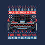 Back In Time For The Holidays-Unisex-Crew Neck-Sweatshirt-glitchygorilla