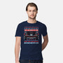 Back In Time For The Holidays-Mens-Premium-Tee-glitchygorilla