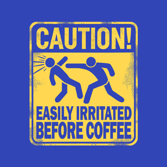 Easily Irritated Before Coffee-None-Adjustable Tote-Bag-BridgeWalker