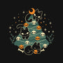 Halloween Christmas Tree-Womens-Off Shoulder-Tee-xMorfina