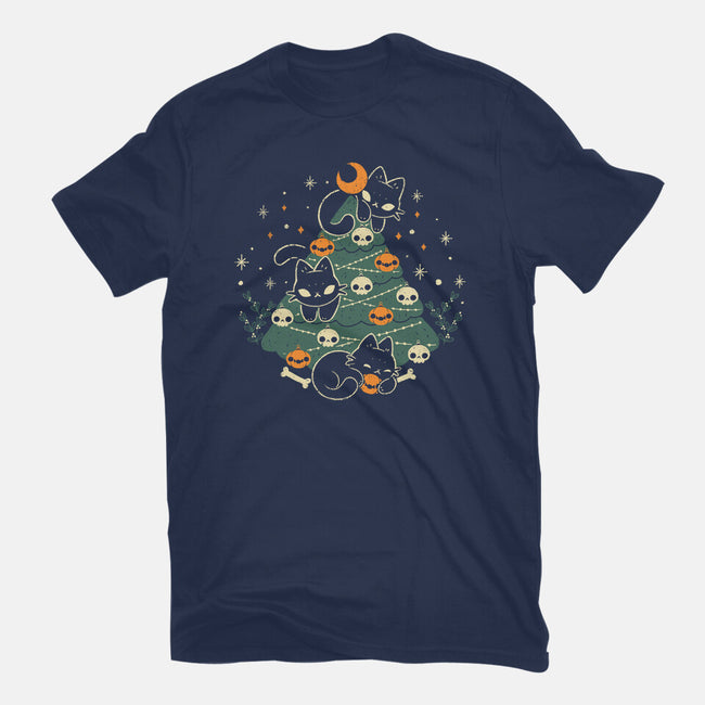 Halloween Christmas Tree-Mens-Premium-Tee-xMorfina