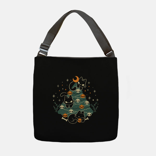 Halloween Christmas Tree-None-Adjustable Tote-Bag-xMorfina