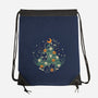 Halloween Christmas Tree-None-Drawstring-Bag-xMorfina