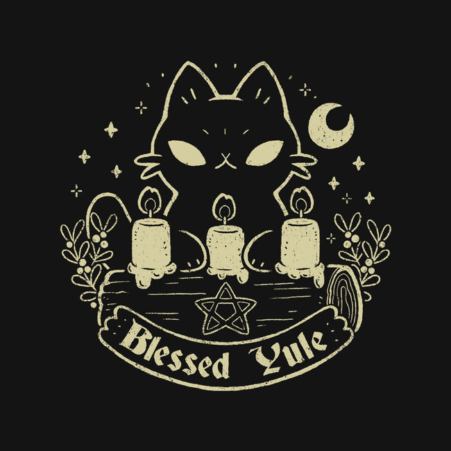 Blessed Yule Black Cat-Baby-Basic-Tee-xMorfina